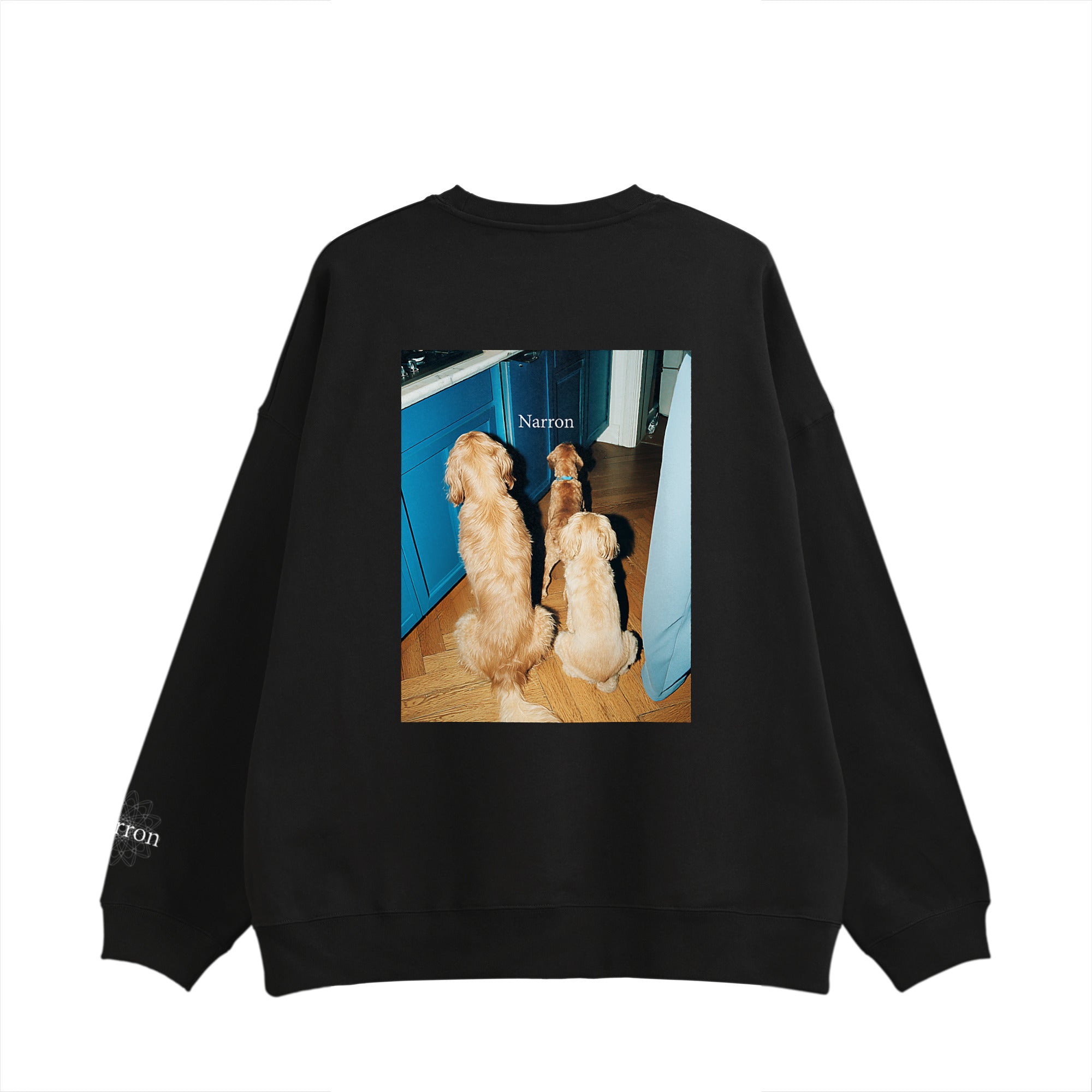 Kitchen Door Watchers black image